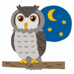 画像：深夜のイメージ