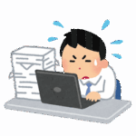 画像：残業のイメージ