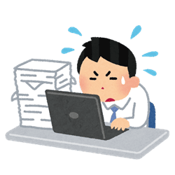 画像：残業のイメージ