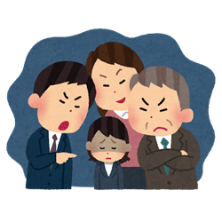 画像：パワハラのイメージ